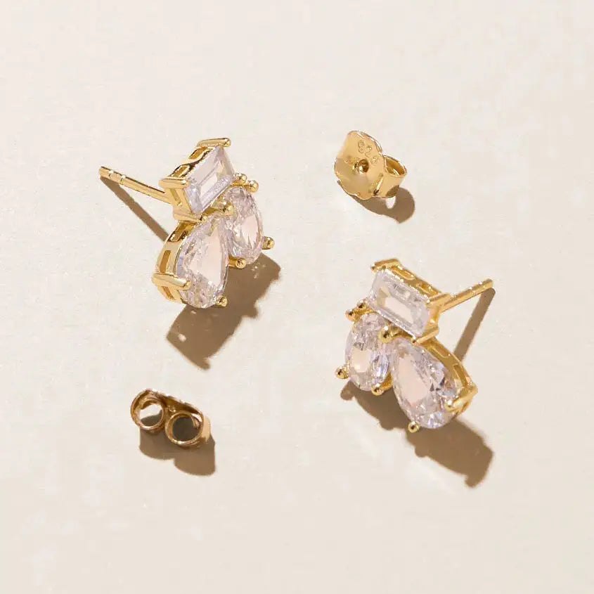 SAHIRA- PAMELA-STUD-GOLD
