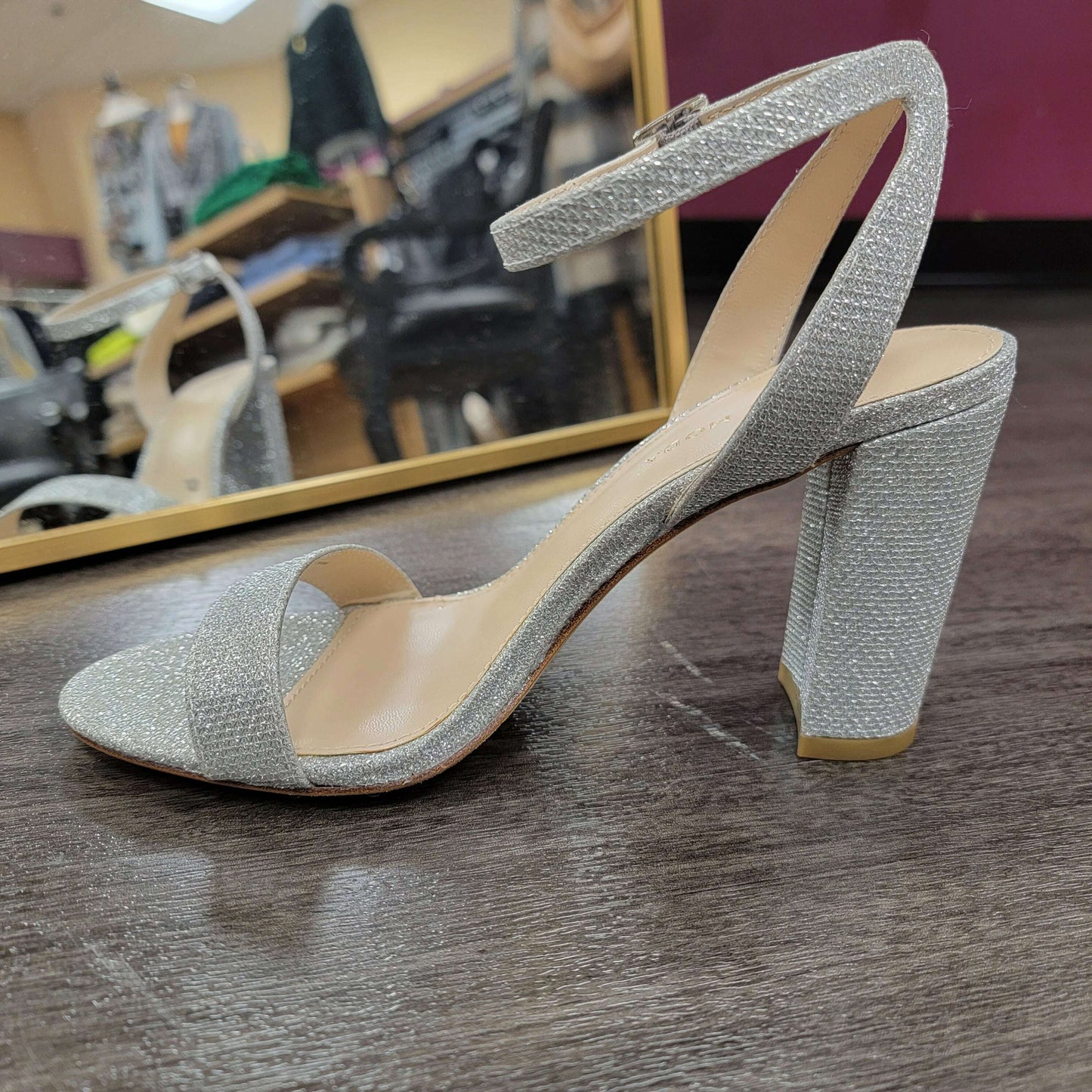 PELLE MODA - BRYNN - Silver Metallic, Clearance, Pelle Moda, Plum Bottom