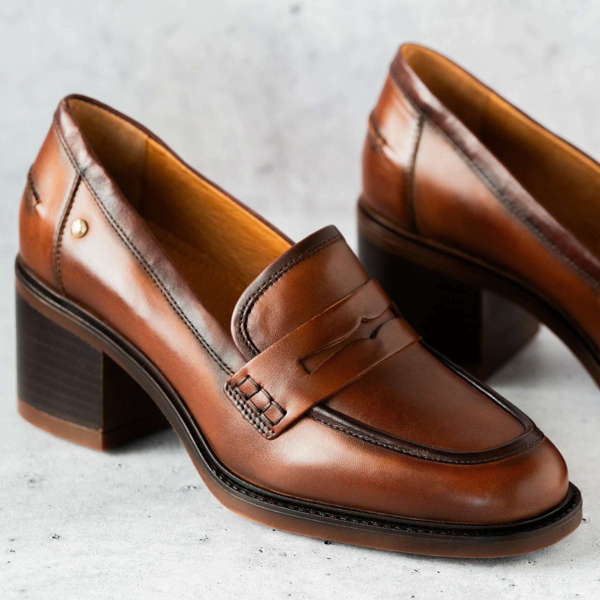 Pikolinos - W8X-3850 Huesca, Loafers, Pikolinos, Plum Bottom