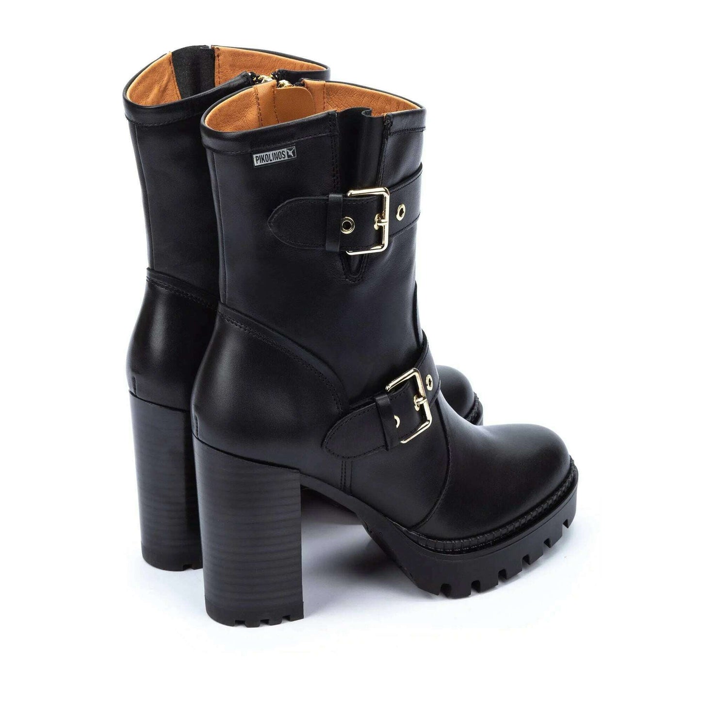 PIKOLINOS - W1J-8791 CERVERA - Black, Boots, Pikolinos, Plum Bottom