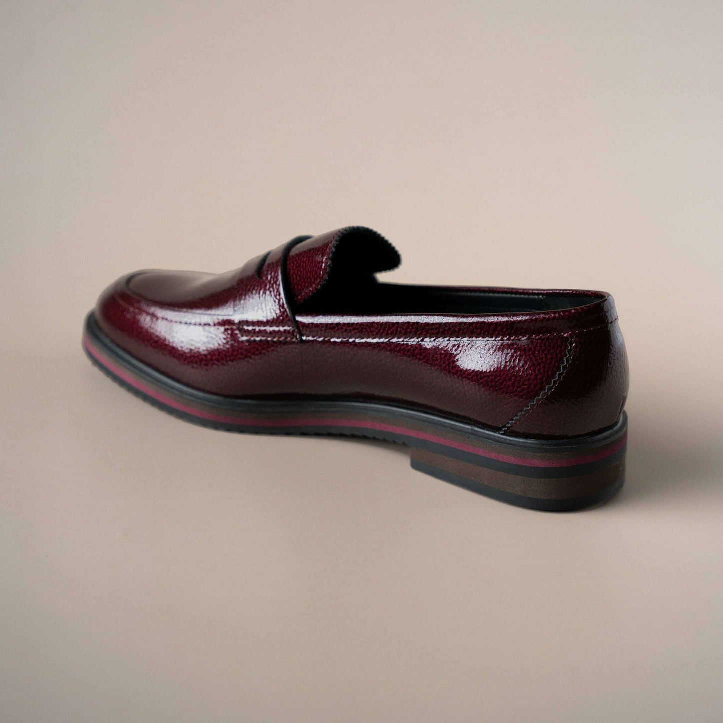 Regarde le Ciel - Berta 01, Loafers, Regarde le Ciel, Plum Bottom