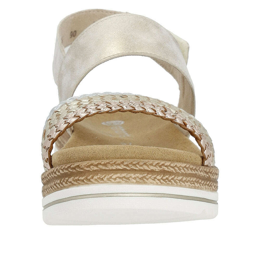 REMONTE - D0Q56, Sandals, Remonte, Plum Bottom
