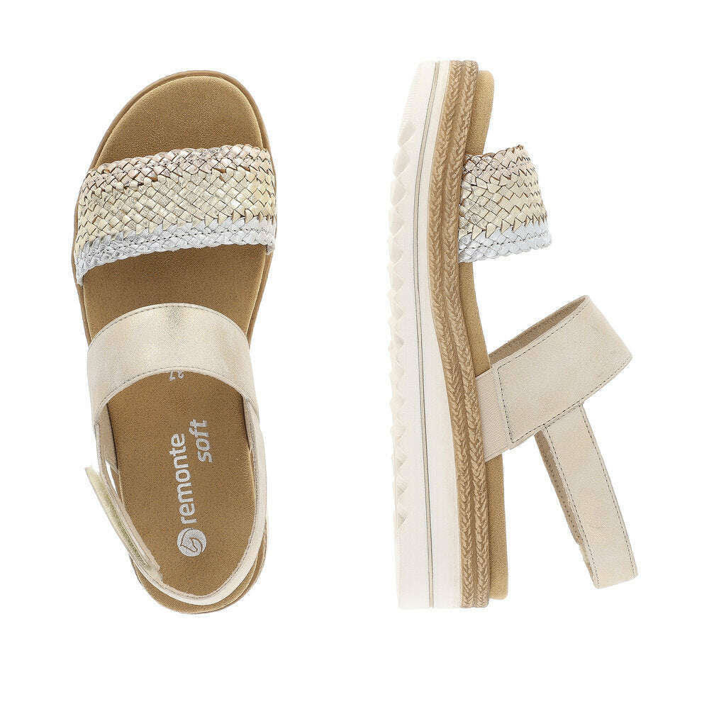 REMONTE - D0Q56, Sandals, Remonte, Plum Bottom