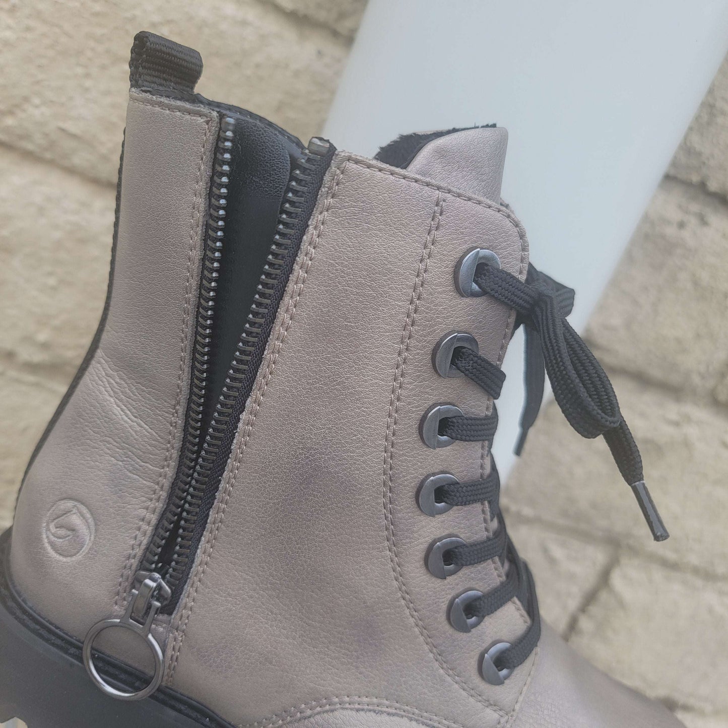 REMONTE - D8671-91 - Dirty Silver, Boots, Remonte, Plum Bottom