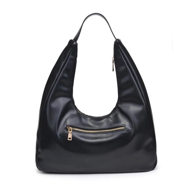 Moda Luxe - Renne Knot Woven Hobo - Black