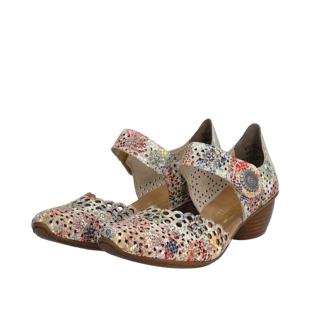 RIEKER - 43753-91, SHOES, Rieker, Plum Bottom
