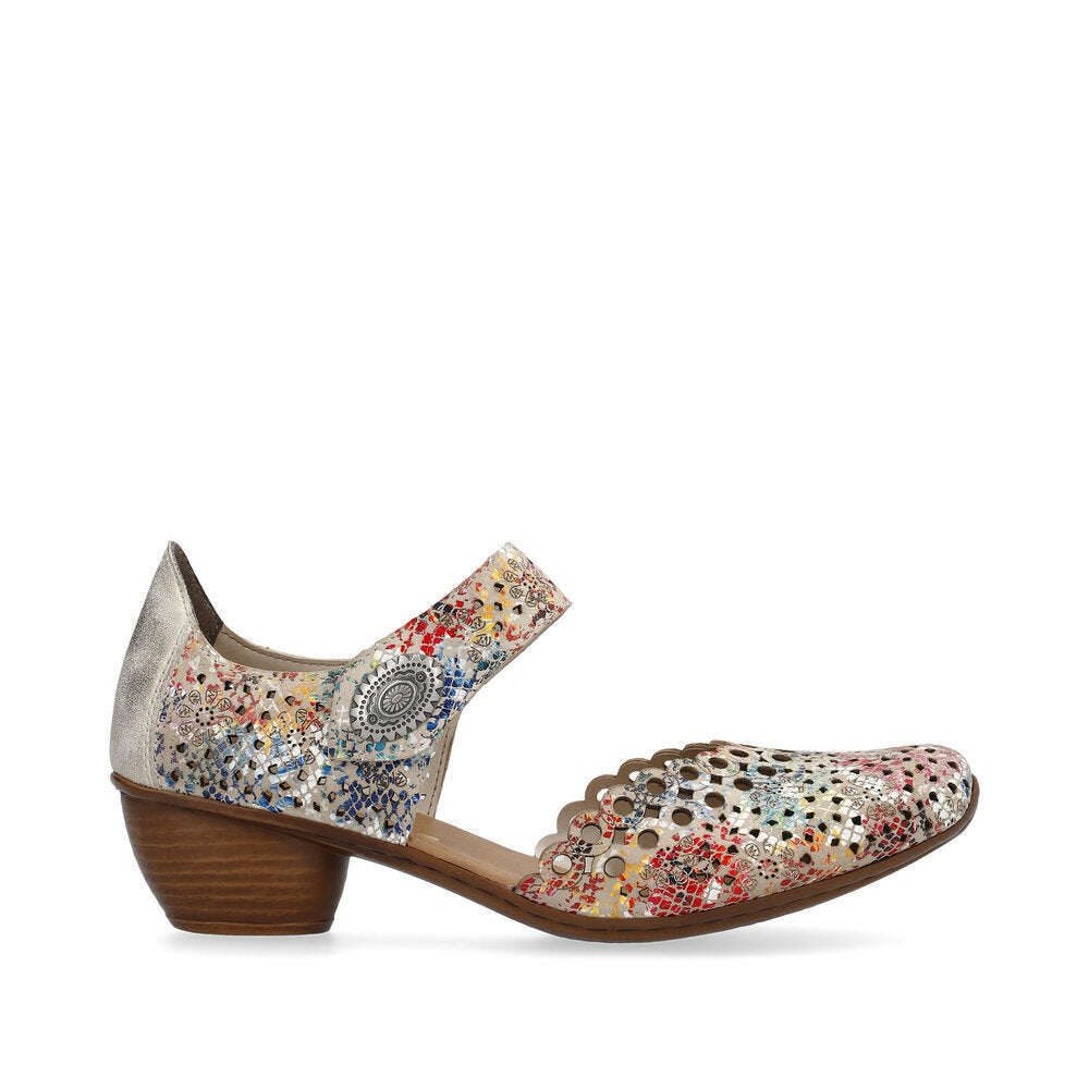 RIEKER - 43753-91, SHOES, Rieker, Plum Bottom