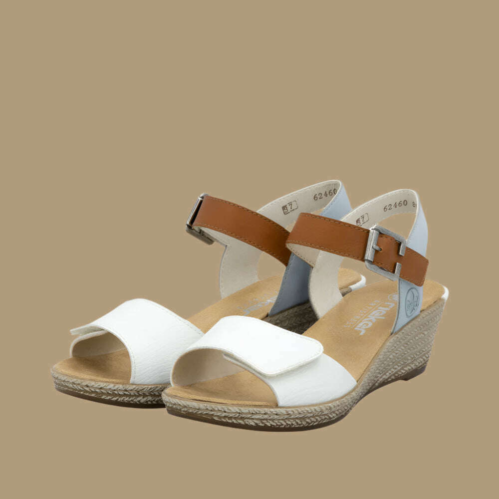 RIEKER - 62460, Sandals, Rieker, Plum Bottom