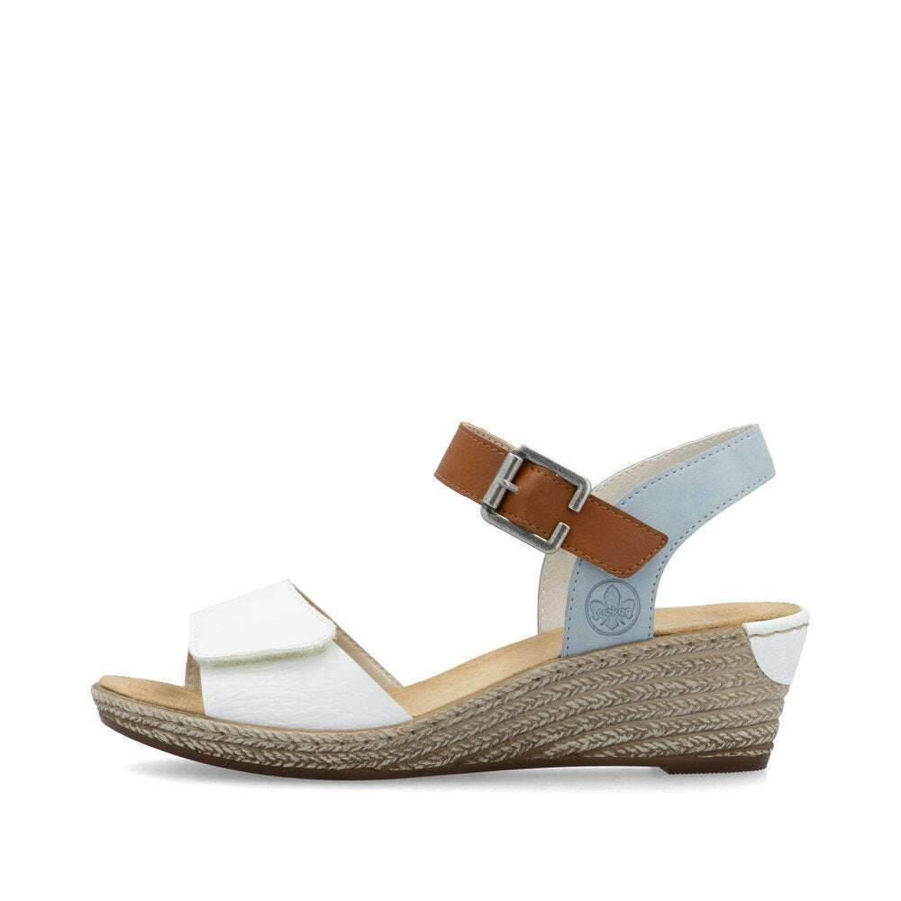 RIEKER - 62460, Sandals, Rieker, Plum Bottom
