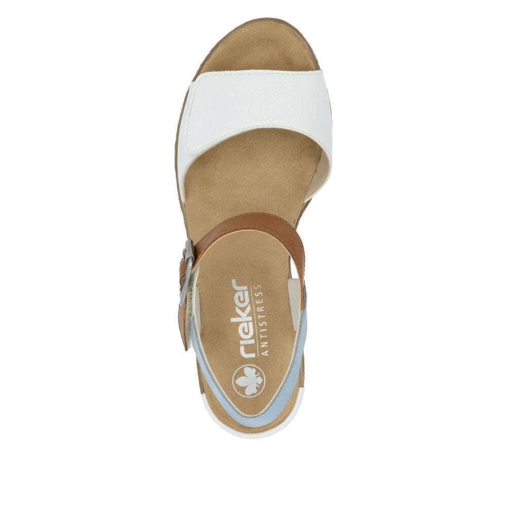 RIEKER - 62460, Sandals, Rieker, Plum Bottom