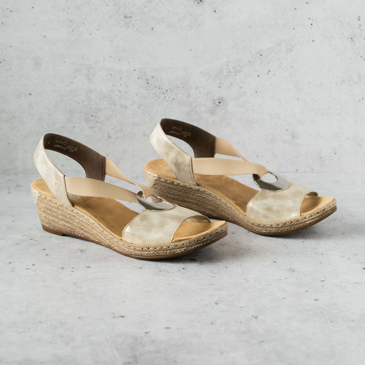 Rieker - 624H6, Sandals, Rieker, Plum Bottom