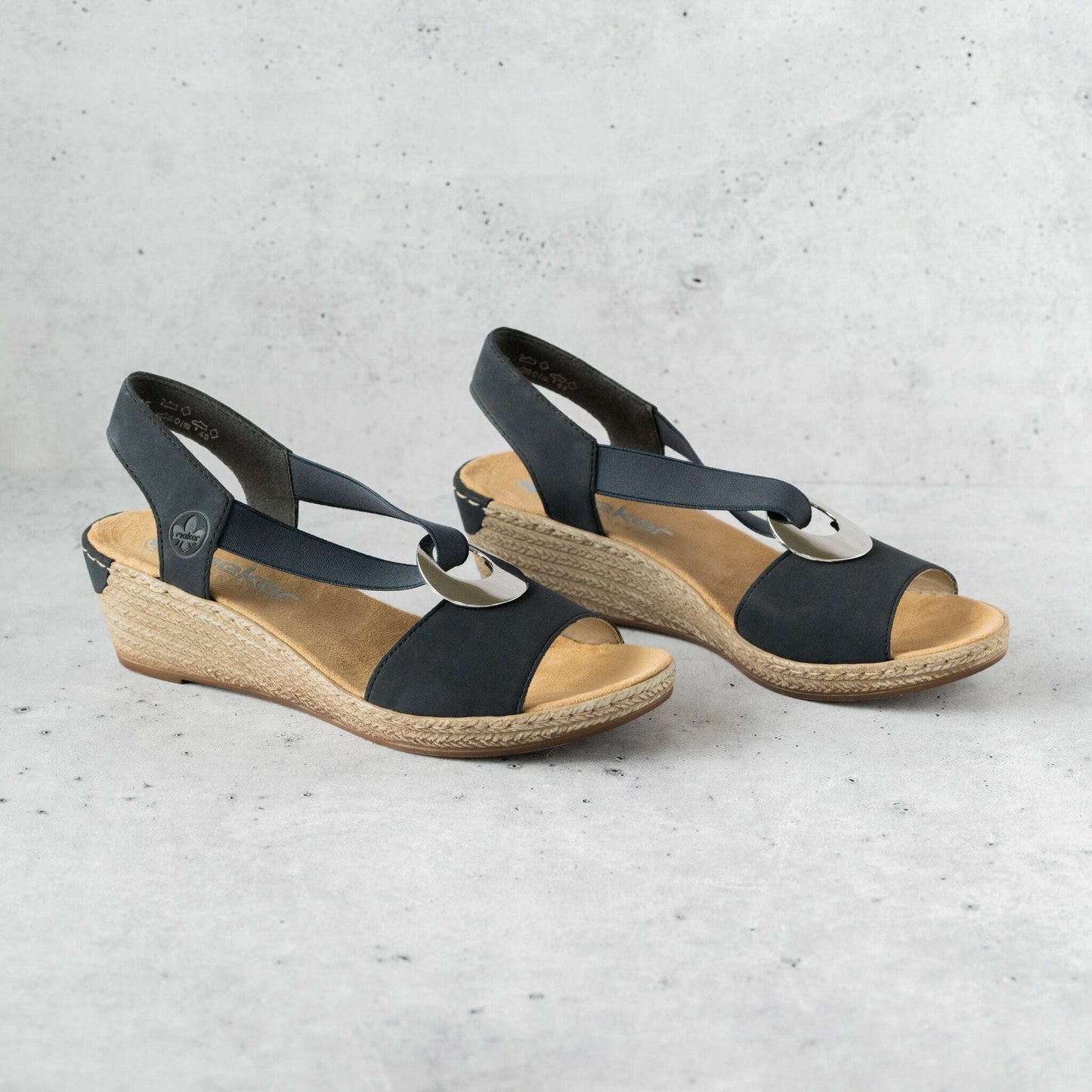 Rieker - 624H6, Sandals, Rieker, Plum Bottom
