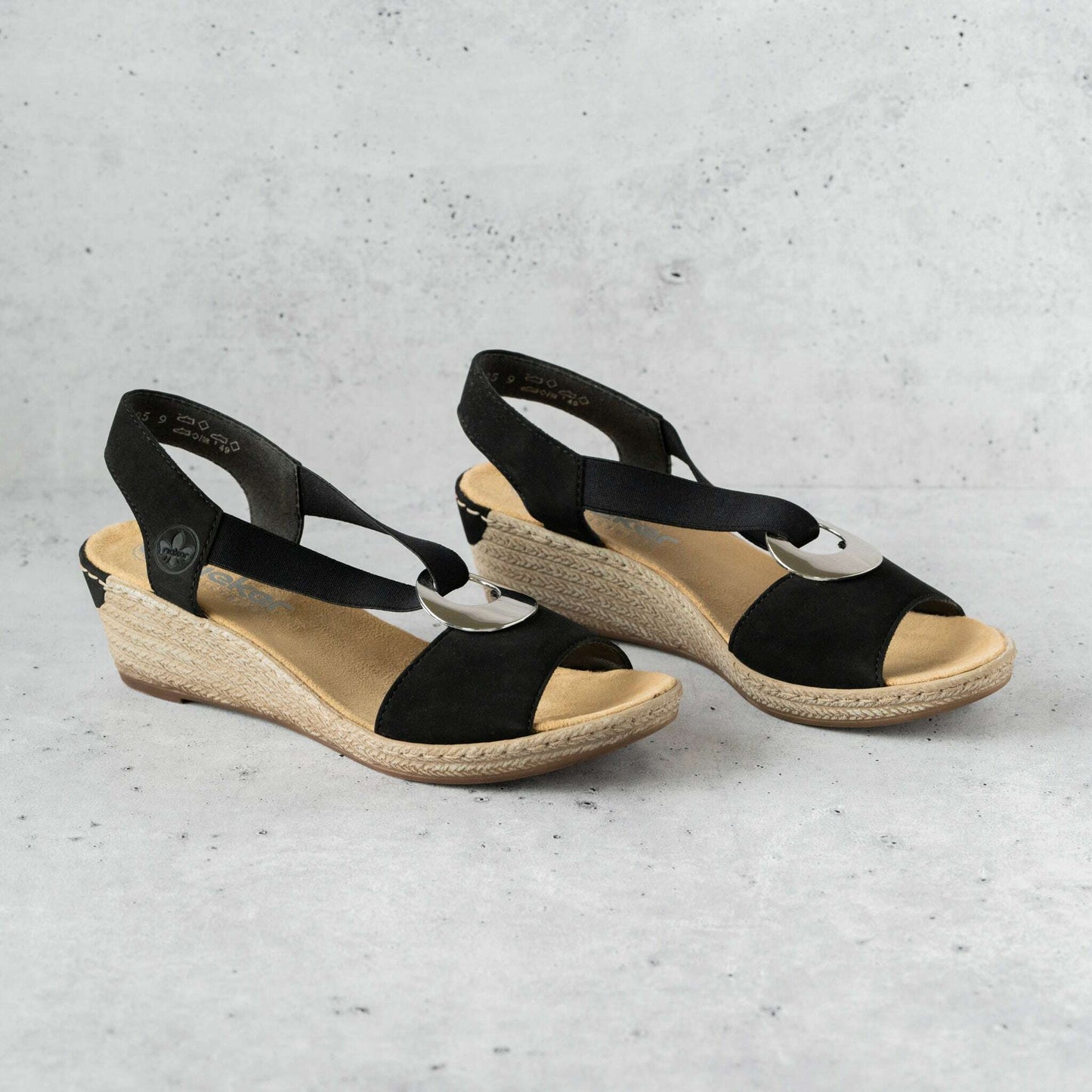Rieker - 624H6, Sandals, Rieker, Plum Bottom