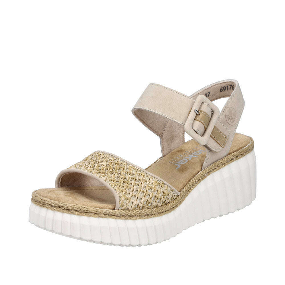 RIEKER - 69176, Sandals, Rieker, Plum Bottom