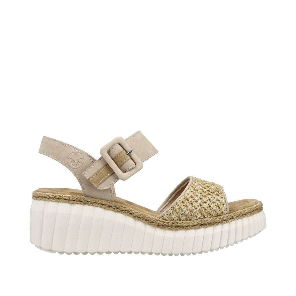 RIEKER - 69176, Sandals, Rieker, Plum Bottom