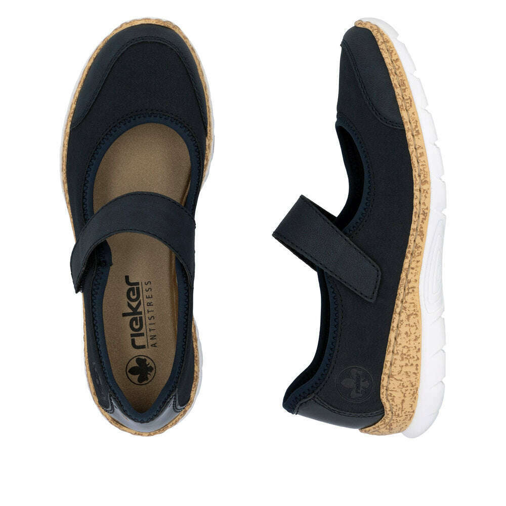 RIEKER - N42B0, SHOES, Rieker, Plum Bottom