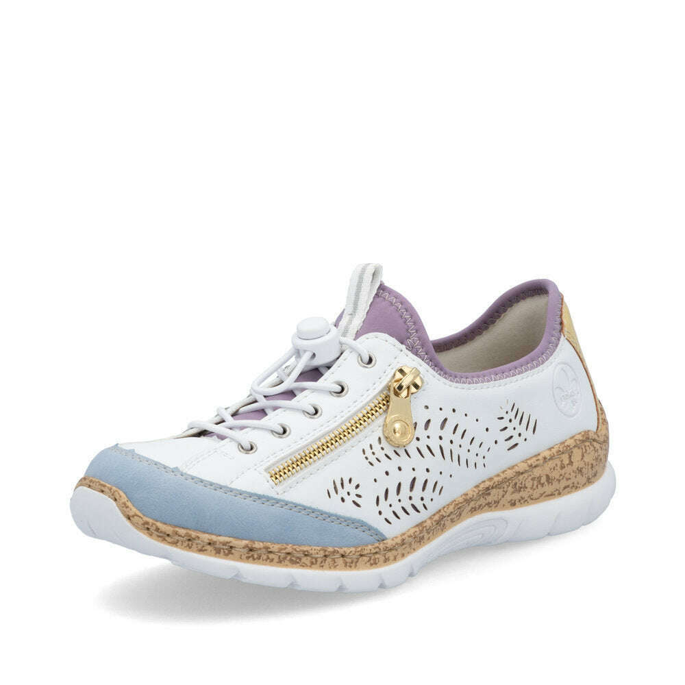 RIEKER N42K6-40, Sneakers, Rieker, Plum Bottom