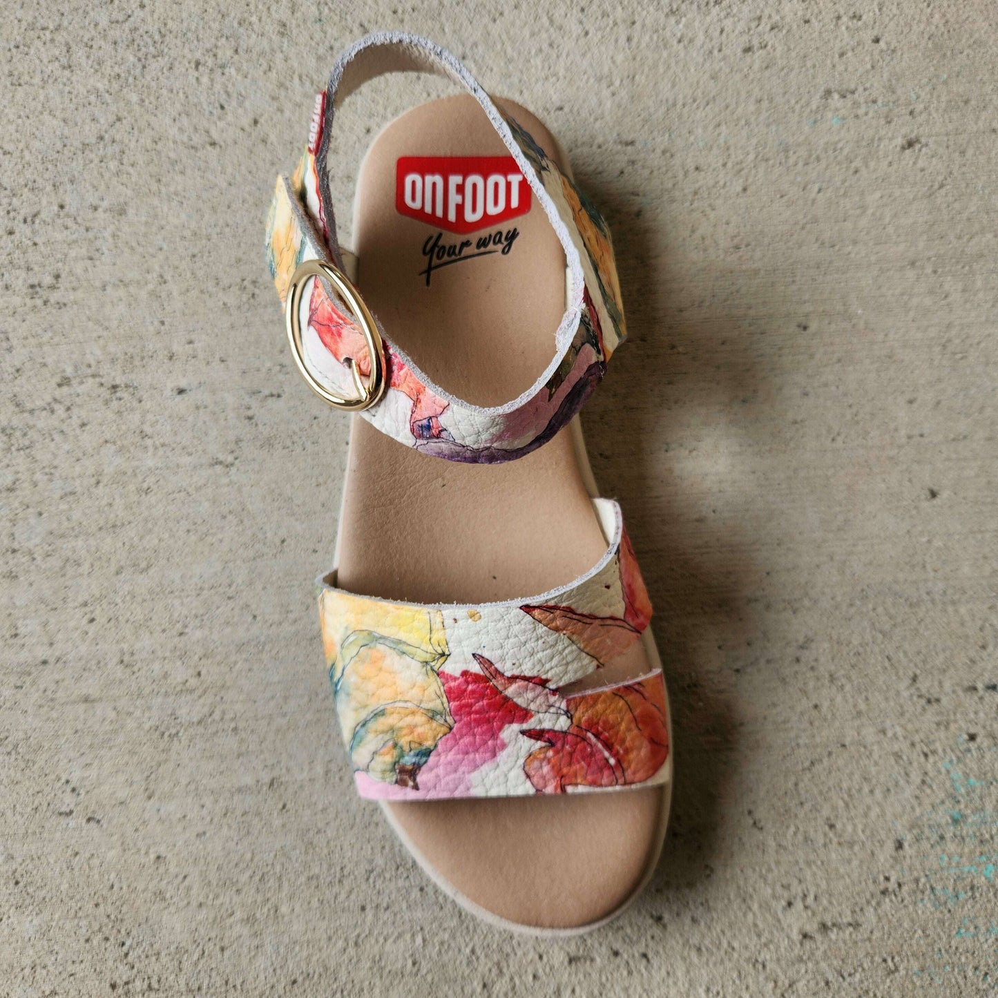 ON FOOT Calpe 40301 Sandals, Sandals, ONFOOT, Plum Bottom