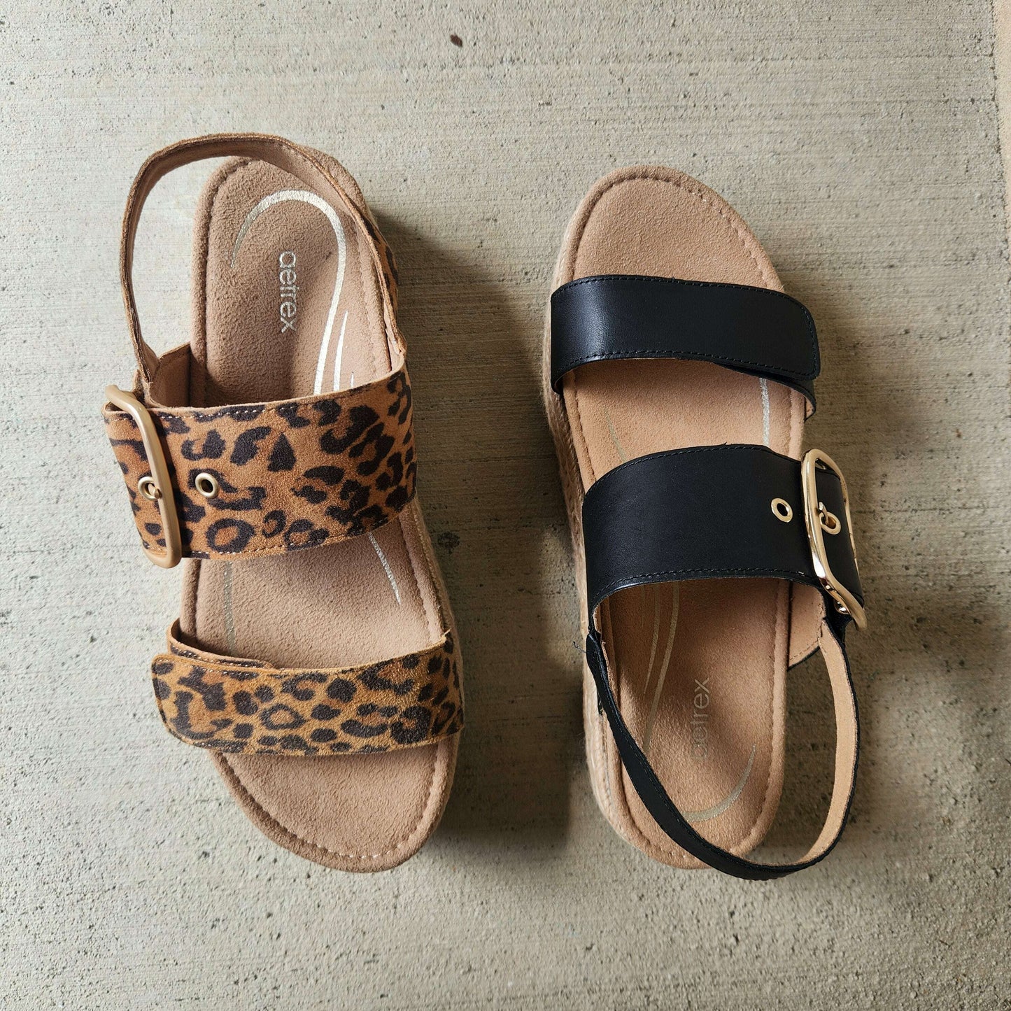 AETREX Vania Platform Sandal, Sandals, AETREX, Plum Bottom