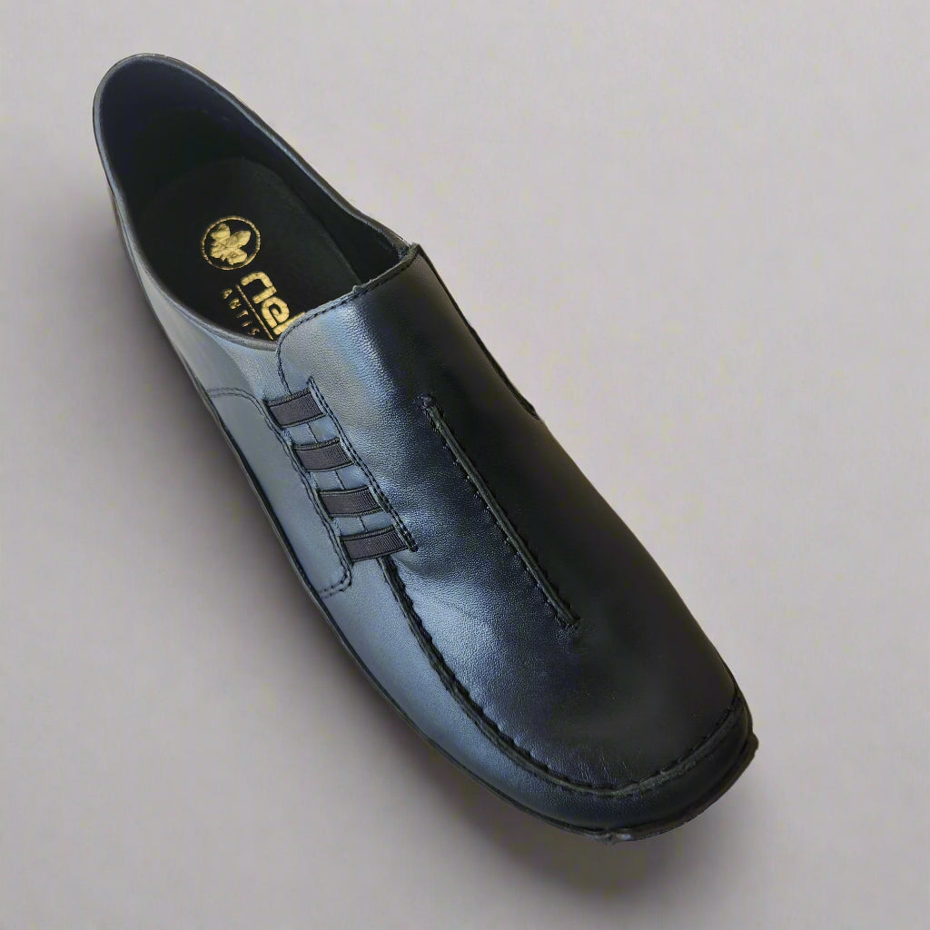 RIEKER L1777 in navy leather