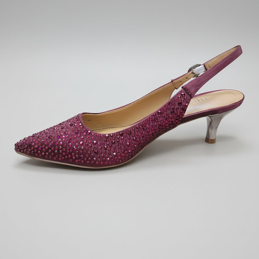 J. RENEE- Ferryanne in Burgandy