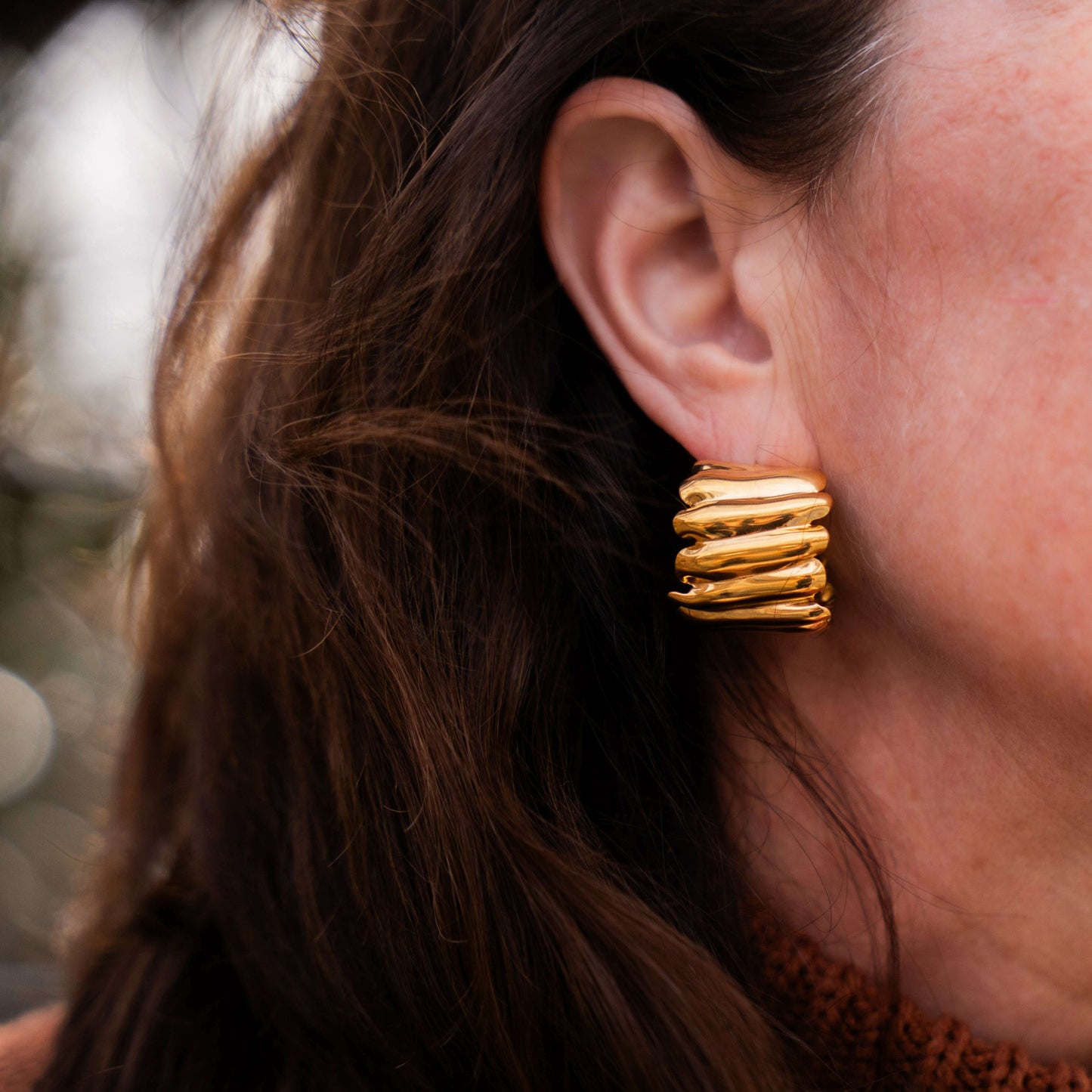 Sahira - Cassie Earring - Gold
