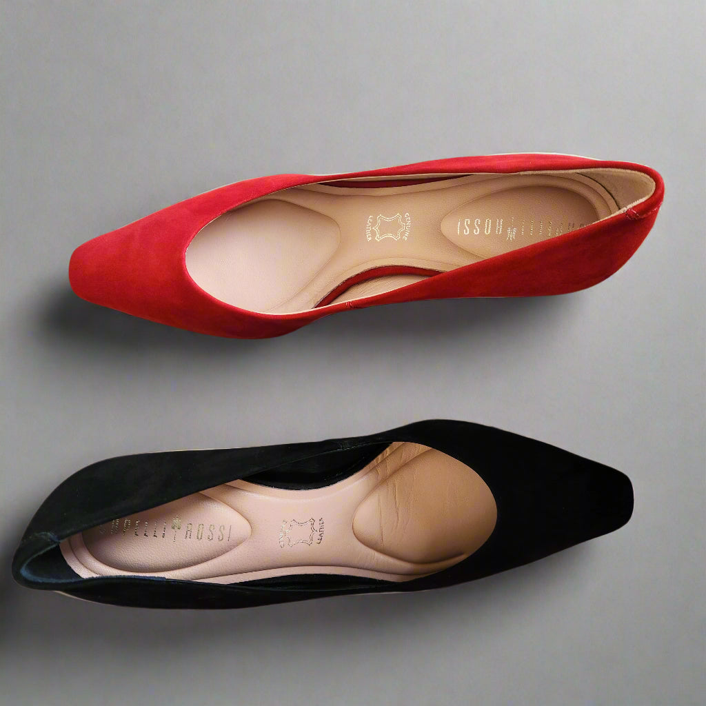 CAPELLI ROSSI Eliana in Red or Black Suede