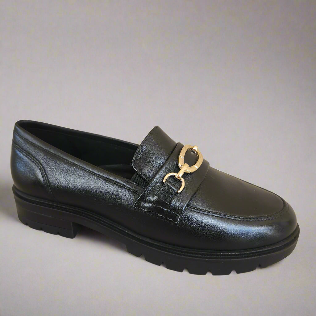 ARA Camellia loafer in black, navy or brown
