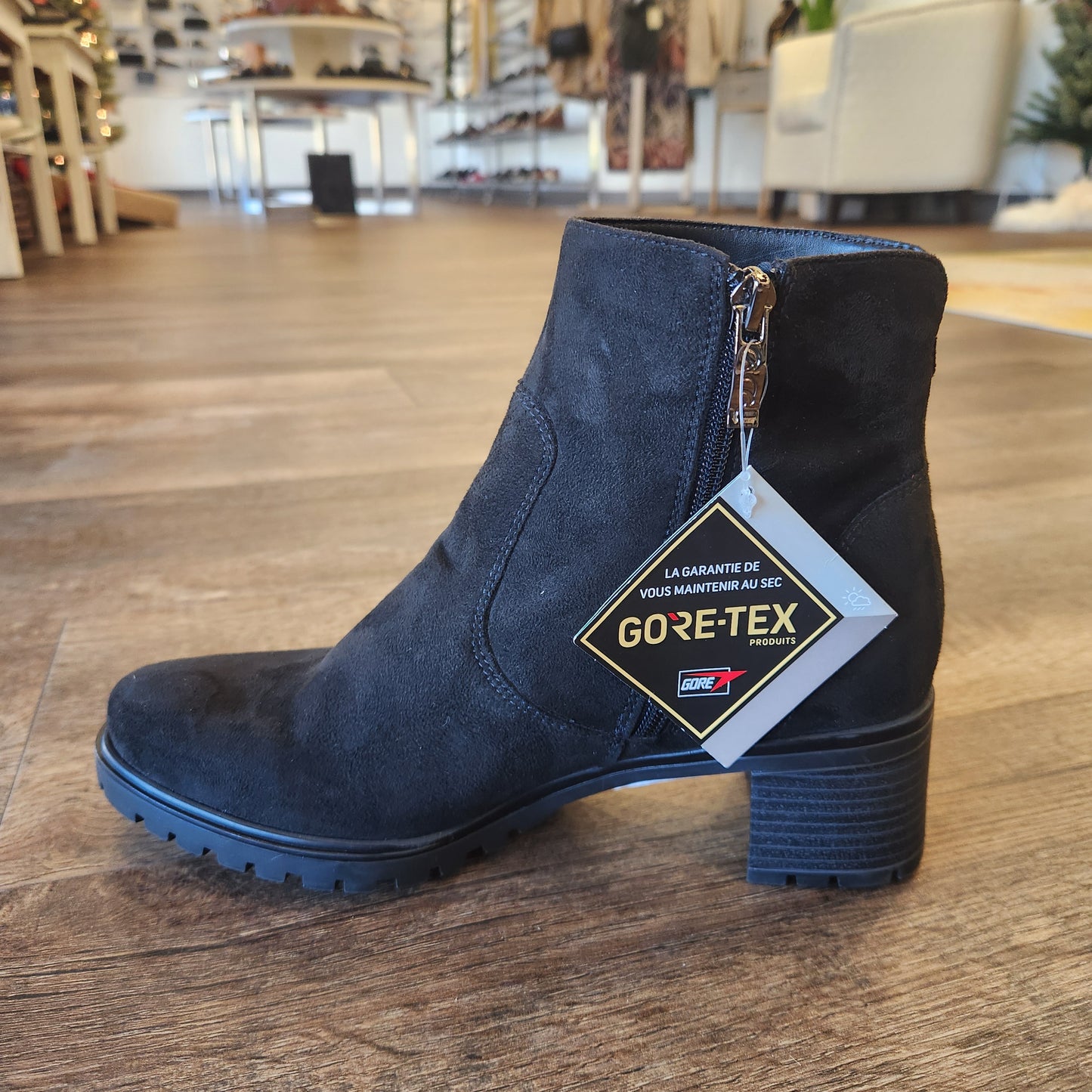 ARA 40517-01 ROSELLE Black Waterproof