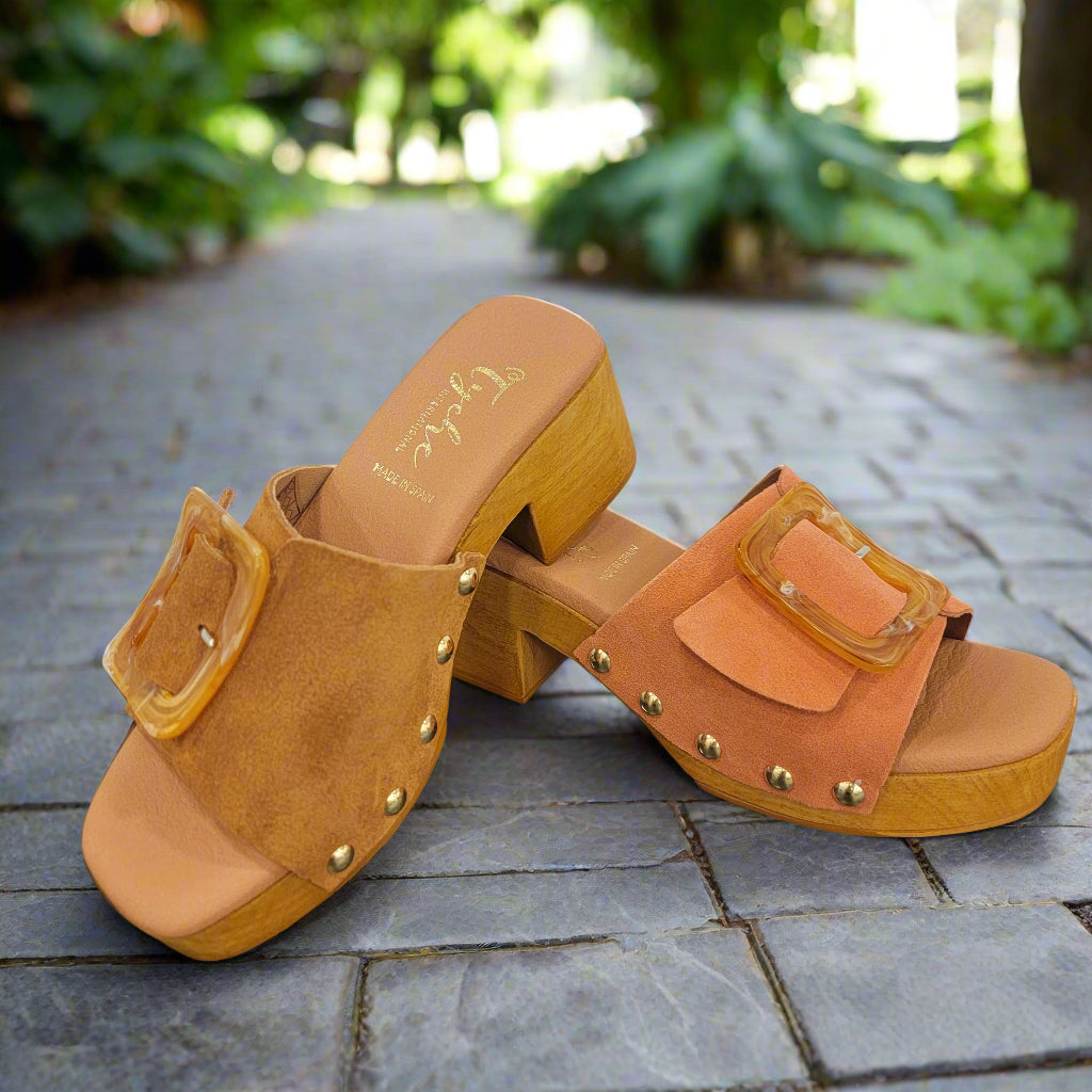 Tyche - Shore - Cognac & Coral