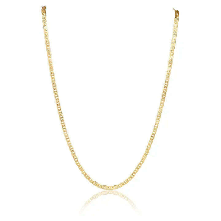 SAHIRA - 18" Vera Link Chain, ACCESSORIES, Sahira Jewelry, Plum Bottom