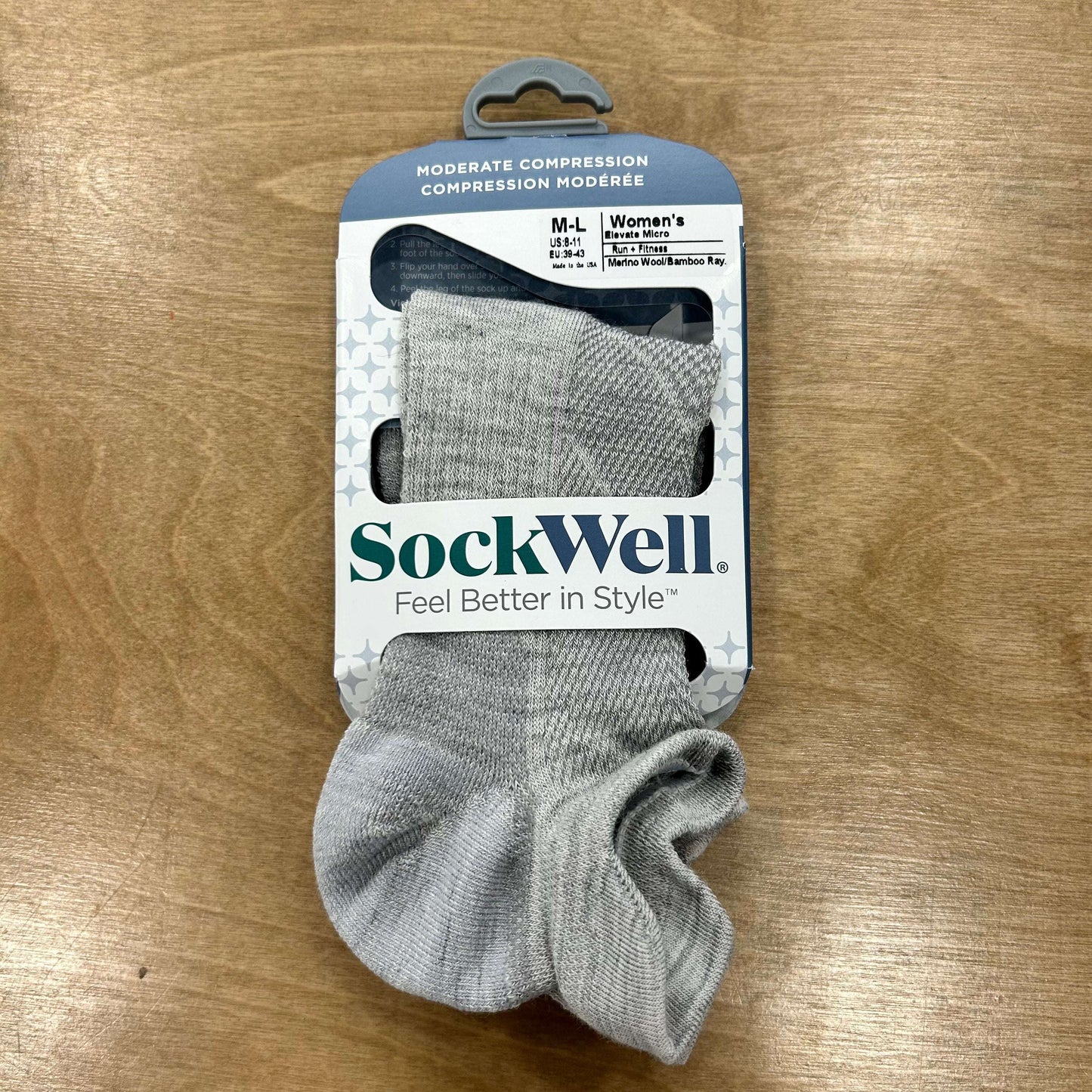 Sockwell - Moderate Compression, socks, SOCKWELL, Plum Bottom
