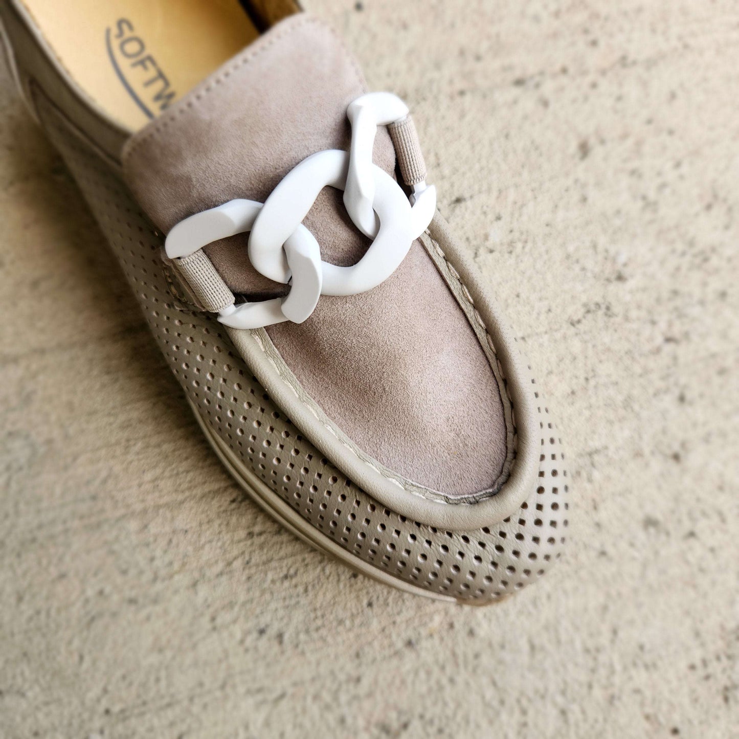 Softwaves - 7.78.23, Loafers, SOFTWAVES, Plum Bottom