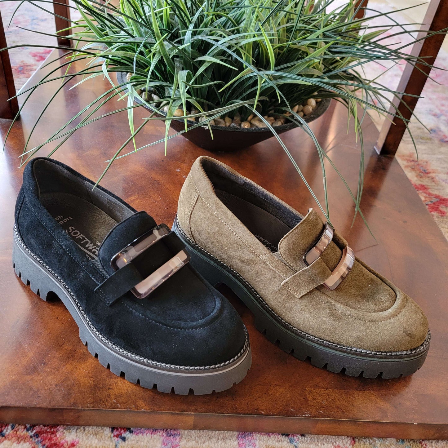 Softwaves - 8.36.27, Loafers, SOFTWAVES, Plum Bottom