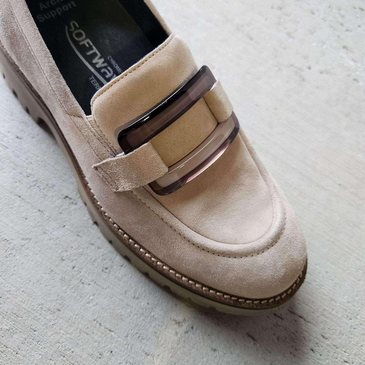 Softwaves - 8.36.27, Loafers, SOFTWAVES, Plum Bottom