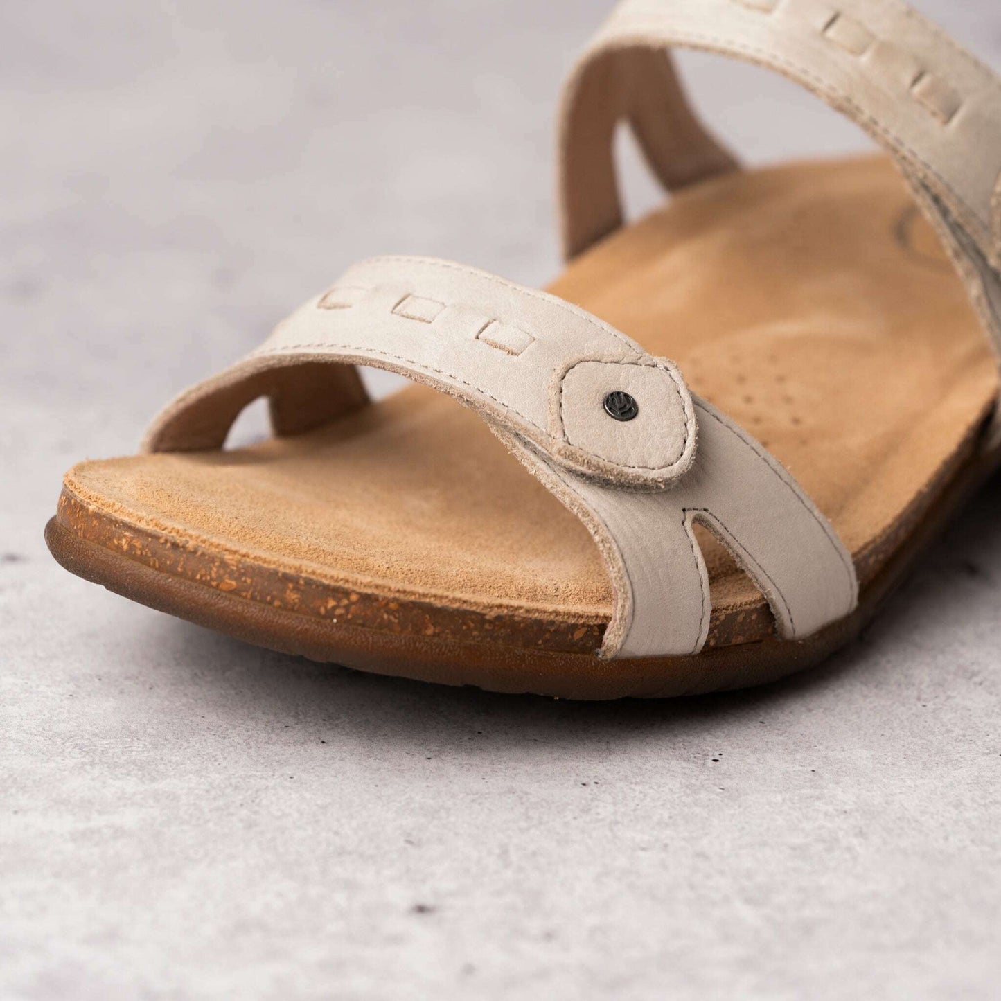 Taos - Bandalero - Red, Navy & Stone Nubuck, Sandals, TAOS, Plum Bottom