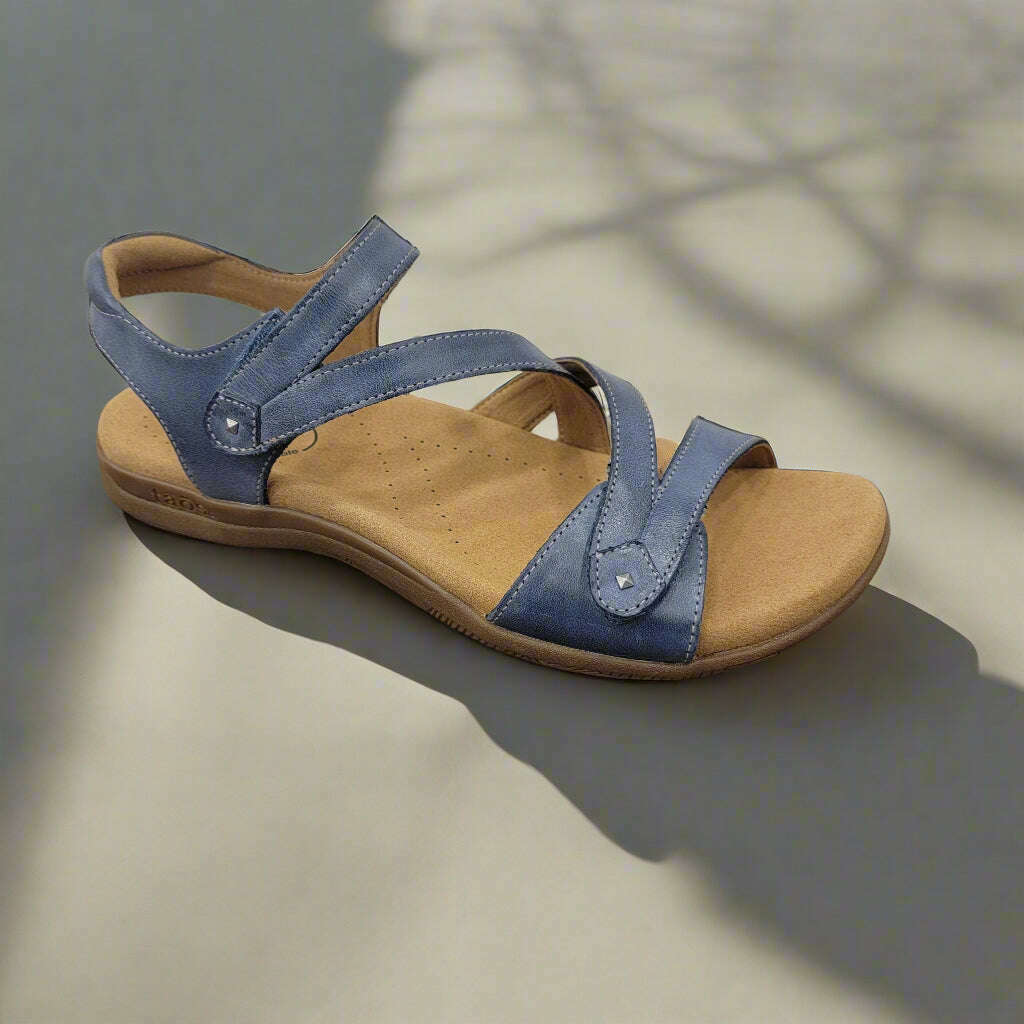 TAOS - BIG TIME - Dark Blue, Sandals, TAOS, Plum Bottom