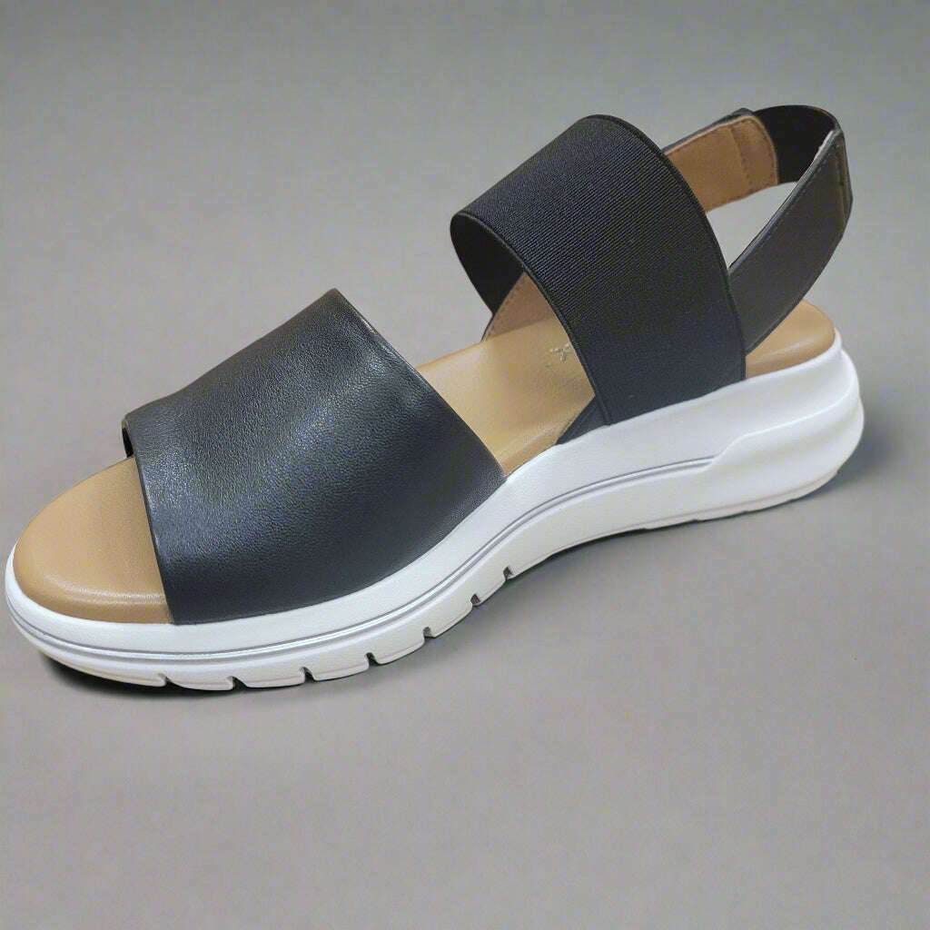 THE FLEXX - Tuana in black, Sandals, THE FLEXX, Plum Bottom