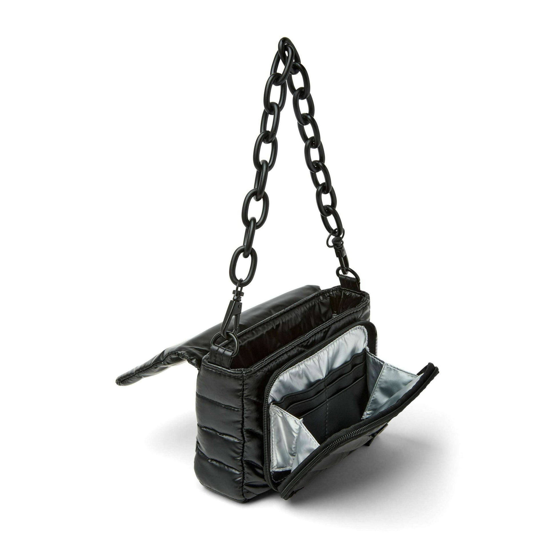 THINK ROYLN - Mini Muse in Pearl Latte and Pearl Black, Handbags, THINK ROYLN, Plum Bottom