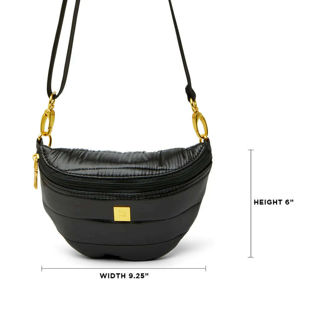 THINK ROYLN - Shining Star in Shiny Black or Bronze Patent, Handbags, THINK ROYLN, Plum Bottom