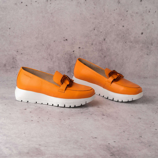 Wonders - A-2462, Loafers, WONDERS, Plum Bottom