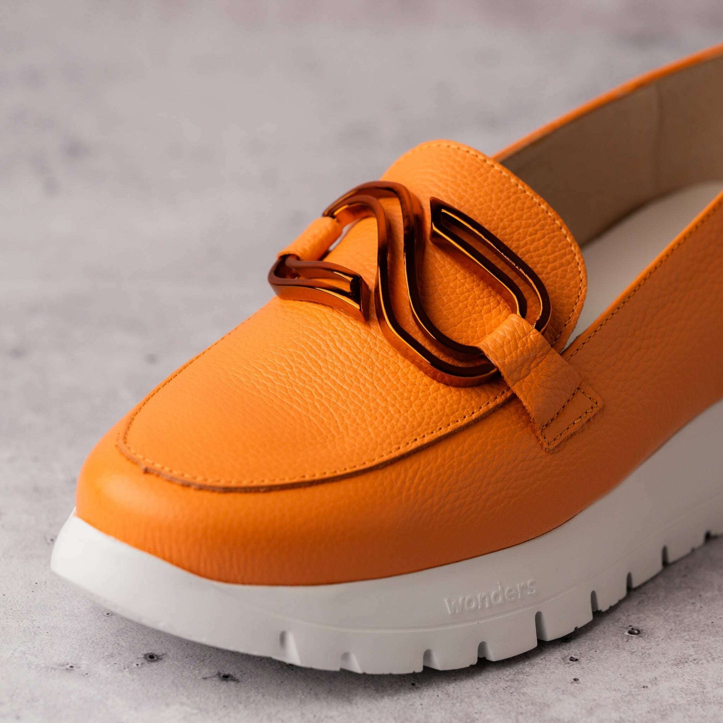 Wonders - A-2462, Loafers, WONDERS, Plum Bottom