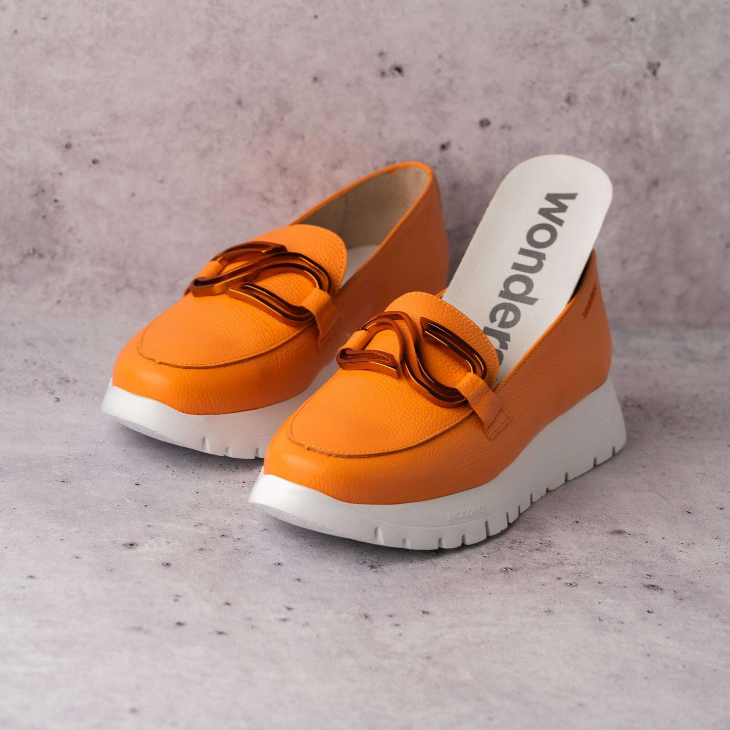 Wonders - A-2462, Loafers, WONDERS, Plum Bottom