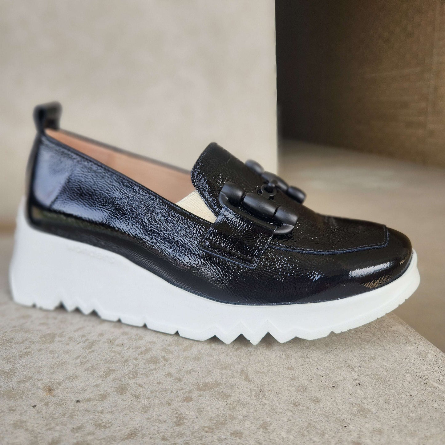 Wonders - E-6723, Loafer, WONDERS, Plum Bottom