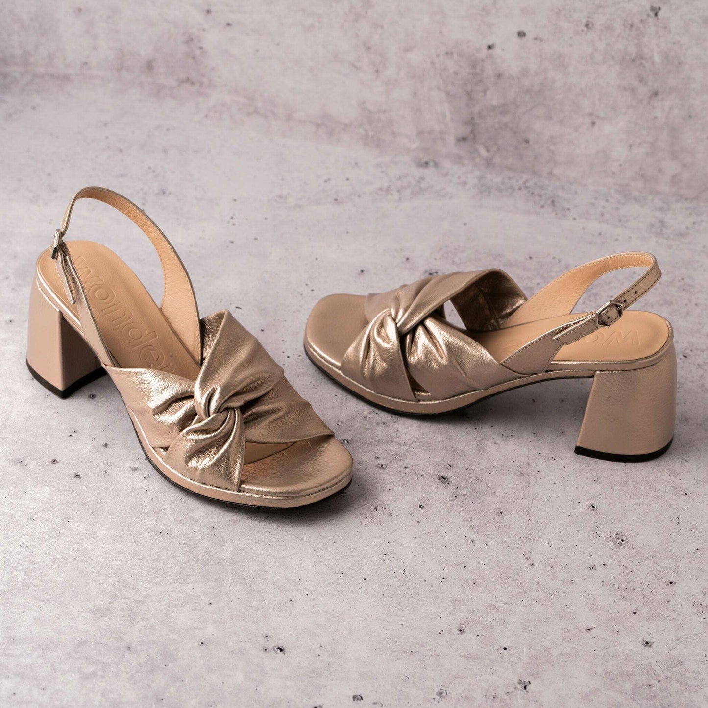 Wonders - F-8202, Sandals, WONDERS, Plum Bottom