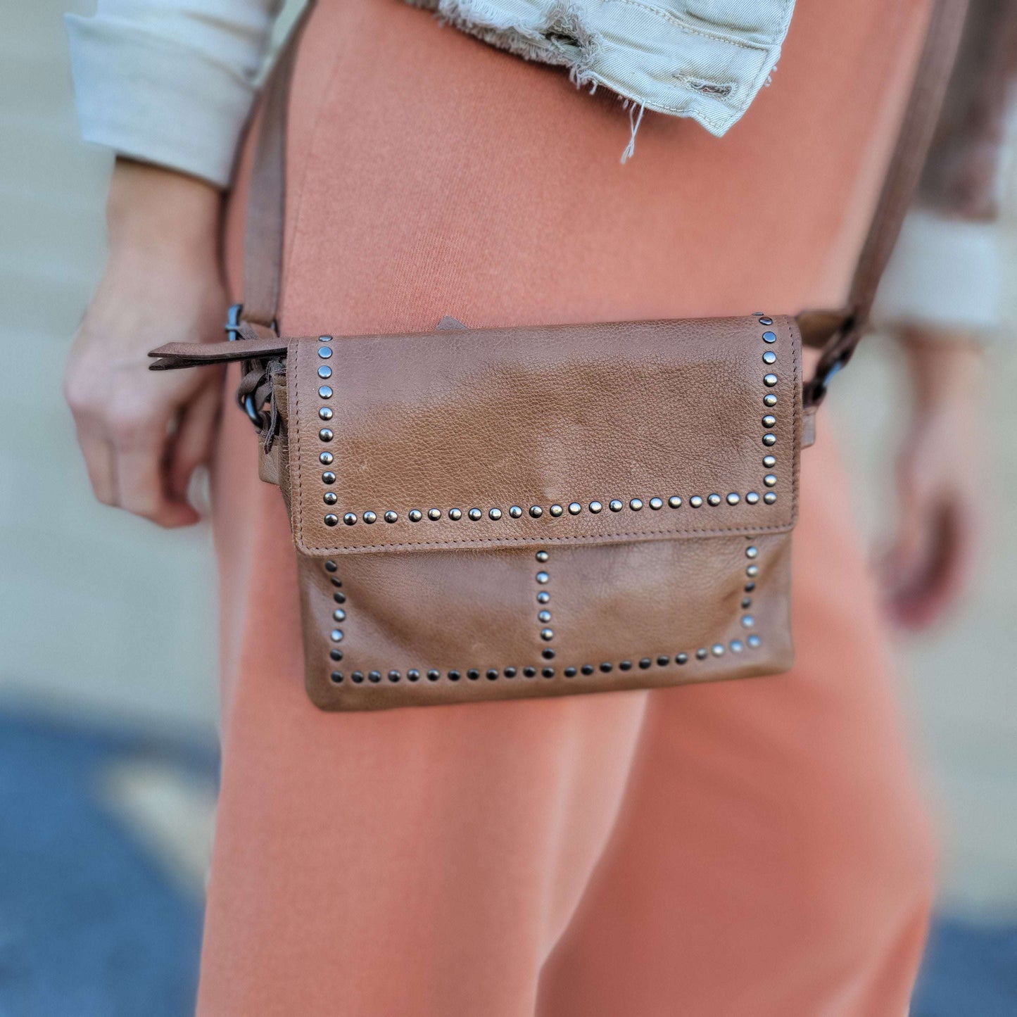 Cleo Crossbody, ACCESSORIES, Latico Leather, Plum Bottom