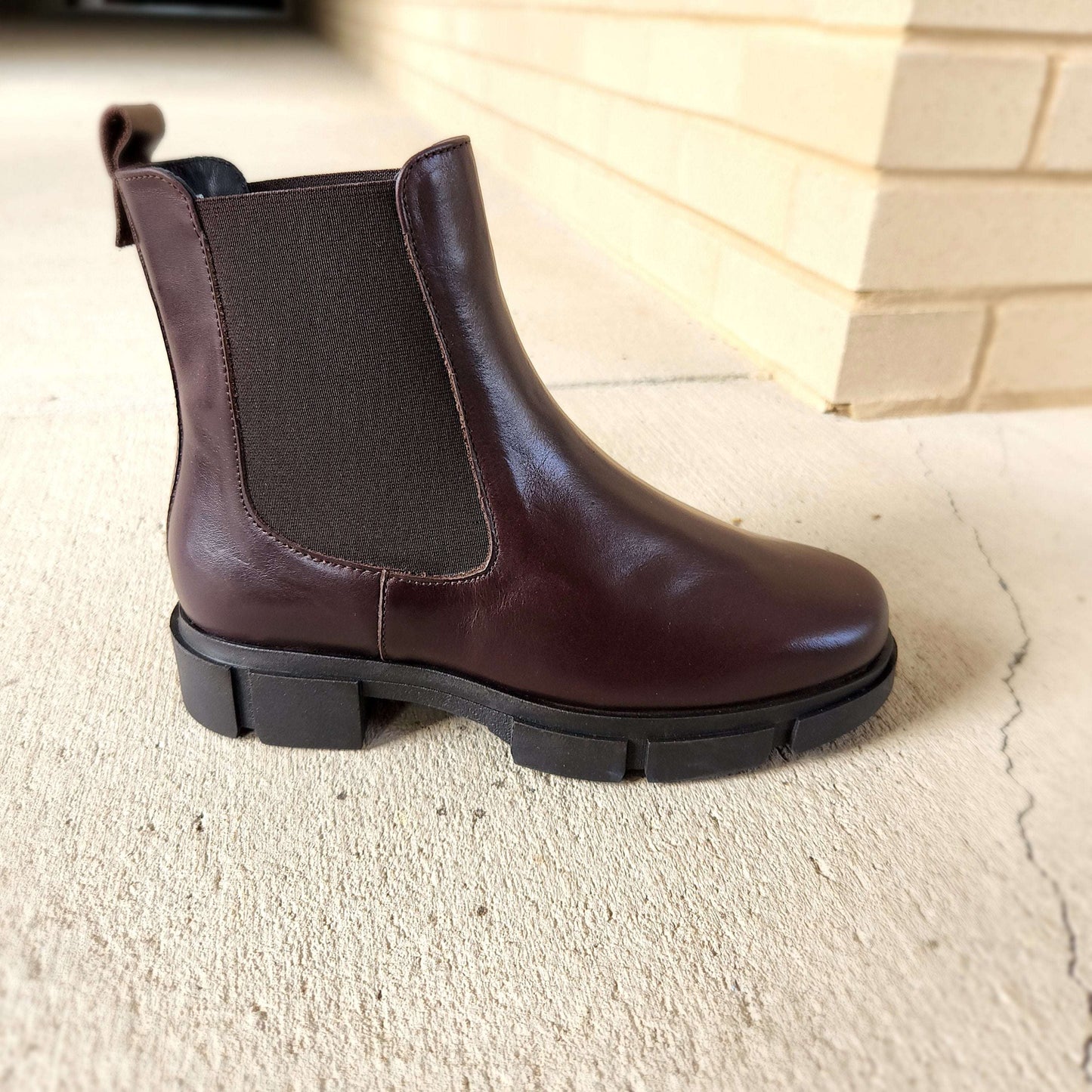 Eric Michael - Erika, Boots, Eric Michael, Plum Bottom