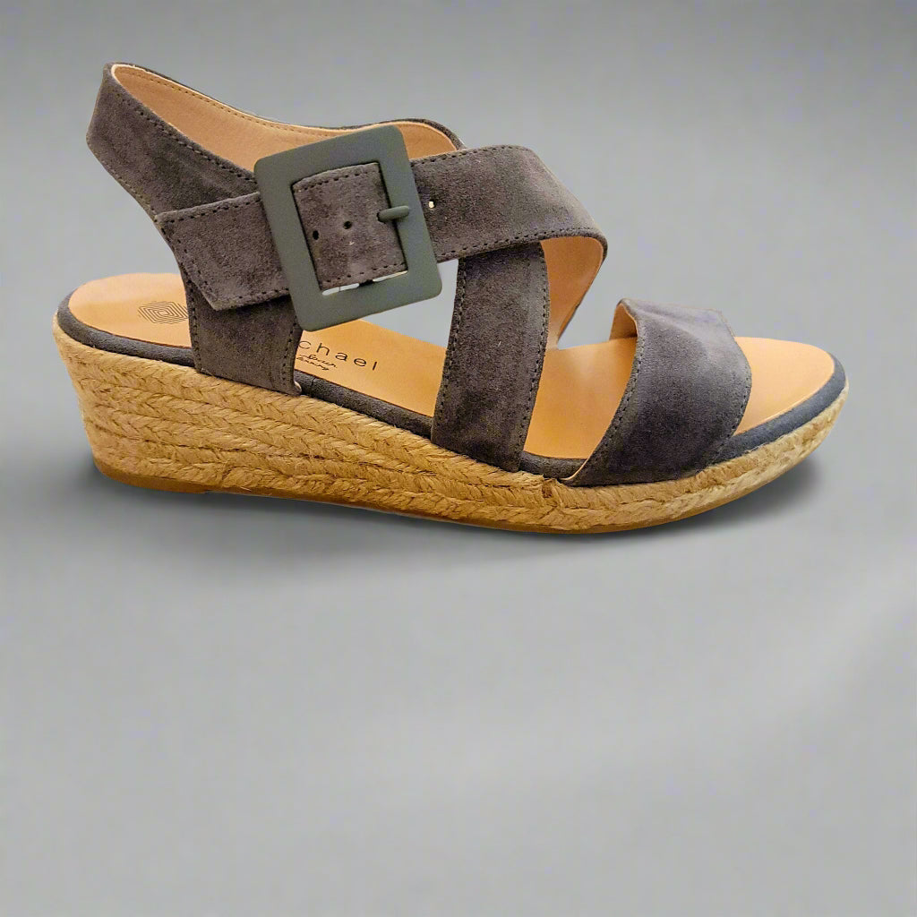 Eric Michael - Lago, Sandal, Eric Michael, Plum Bottom