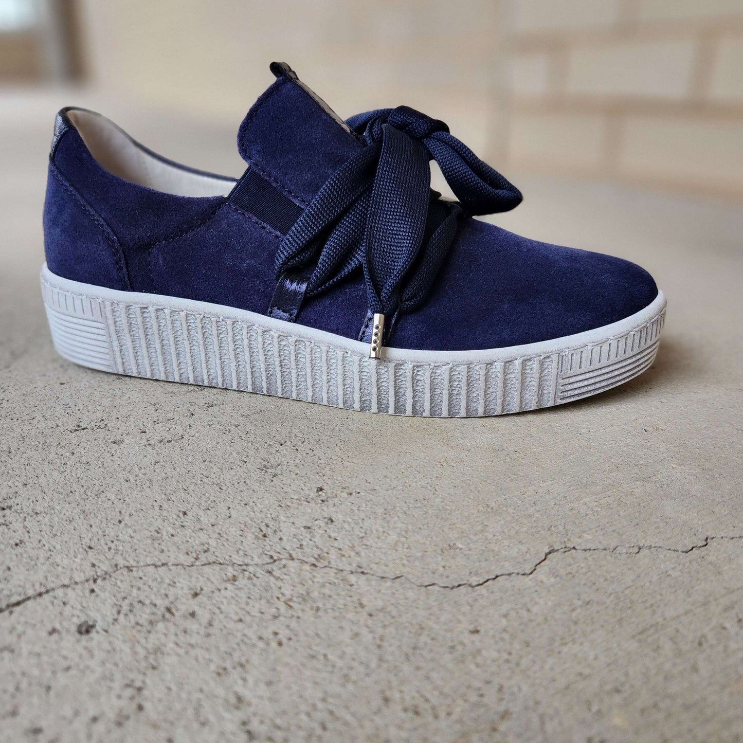 Gabor - Suede Sneaker, sneakers, Gabor, Plum Bottom