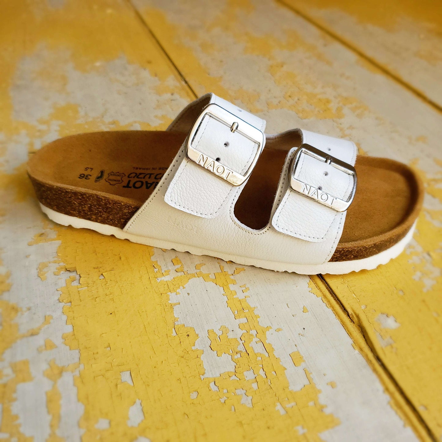 NAOT- Santa Barbara 7500-H63 in White, Sandals, Yaleet, Plum Bottom
